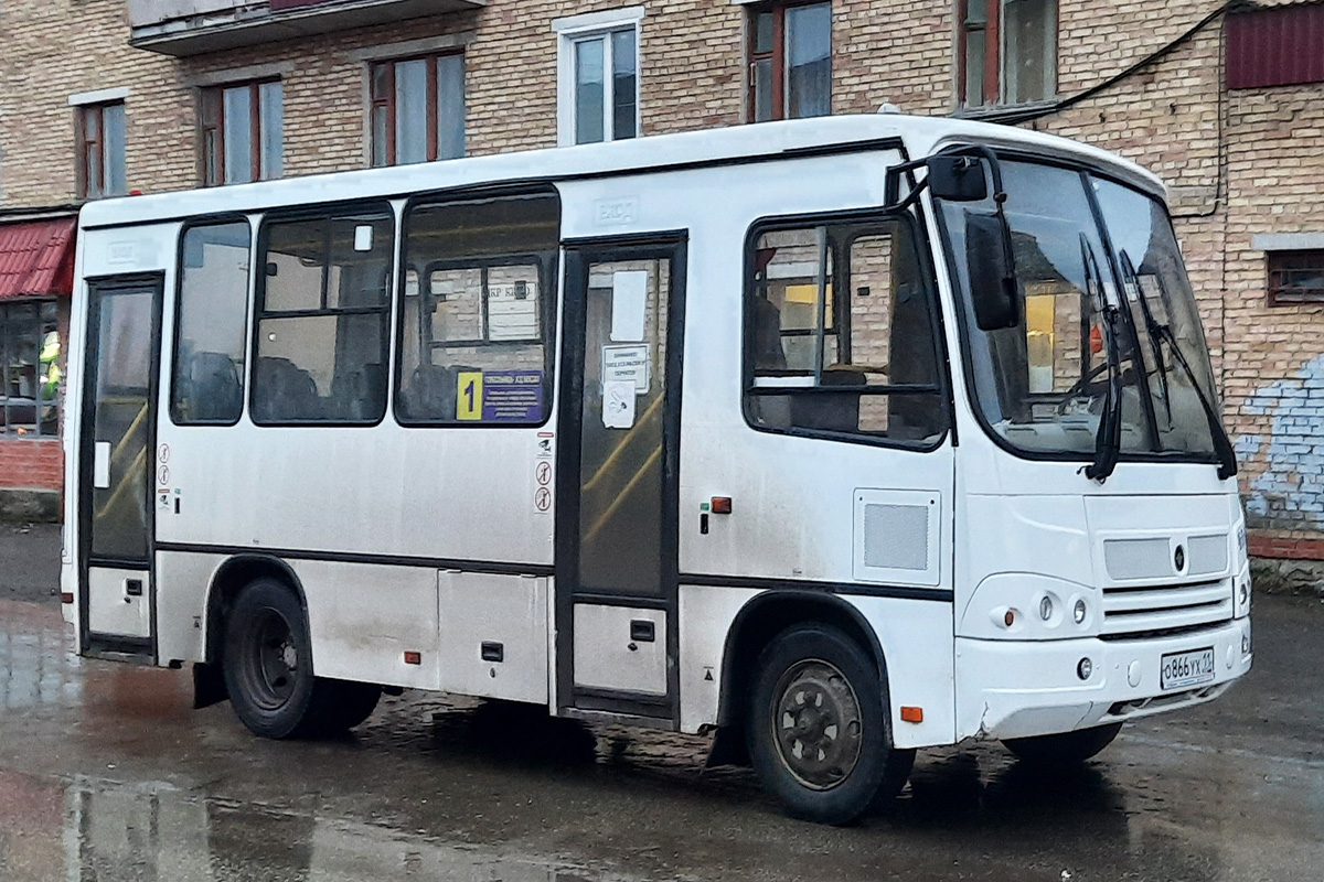 Коми, ПАЗ-320302-08 № О 866 УХ 11