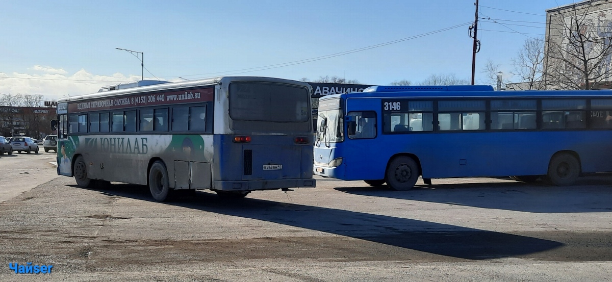 Камчатский край, Daewoo BS106 Royal City (Busan) № 3028; Камчатский край, Daewoo BS106 Royal City (Busan) № 3146