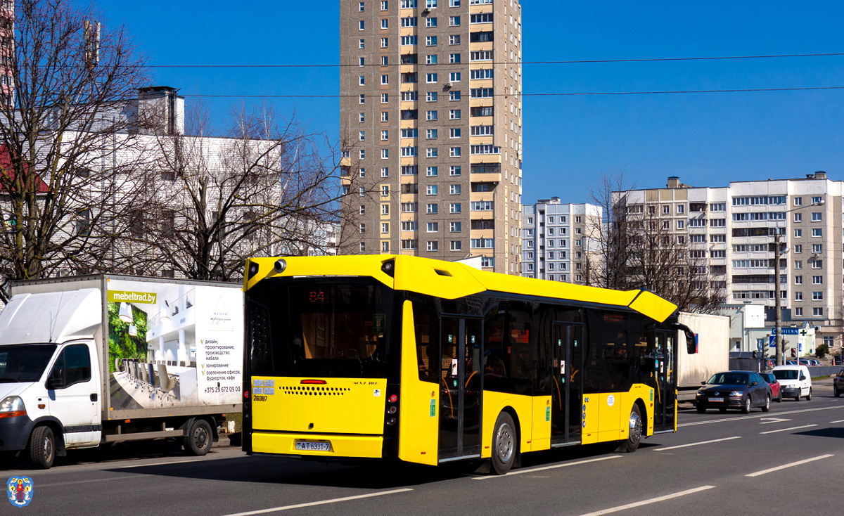 Минск, МАЗ-303.065 № 026387 Минск, МАЗ-303.065 № 026387