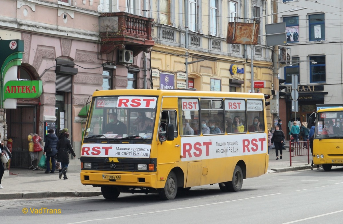Ивано-Франковская область, БАЗ-А079.04 "Эталон" № AT 0866 AA