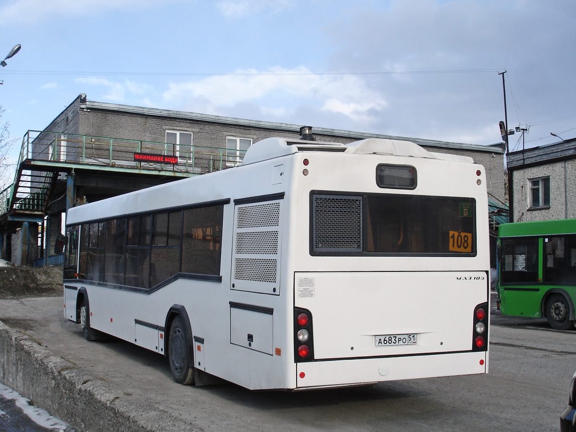 Мурманская область, МАЗ-103.486 № А 683 РО 51