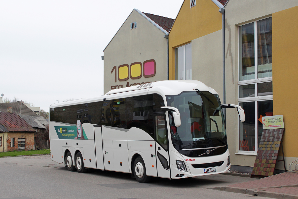 Литва, Volvo 9900 (2018') № LHL 824