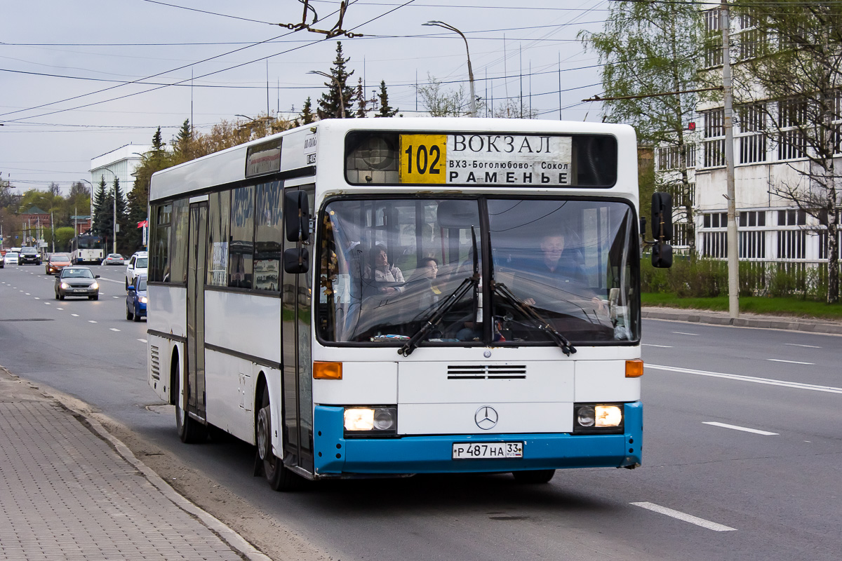 Владимирская область, Mercedes-Benz O405 № Р 487 НА 33