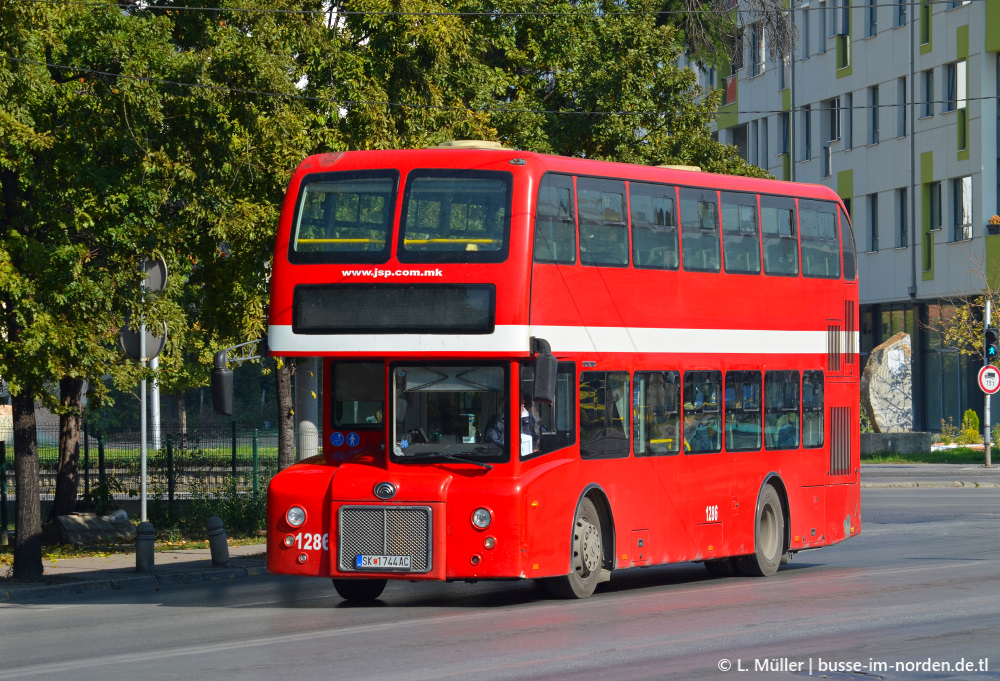 Észak-Macedónia, Yutong ZK6116HGS sz.: 1286