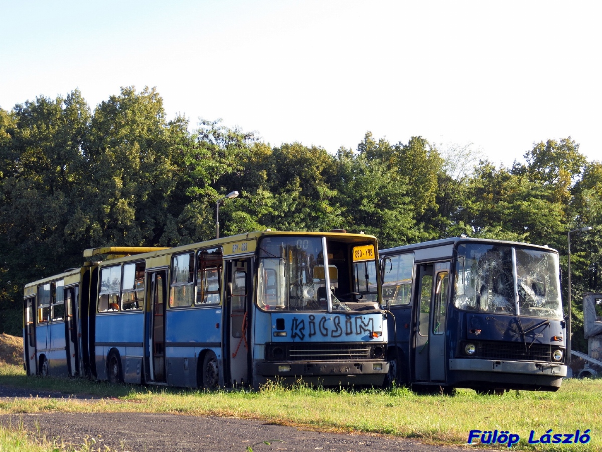 Hungary, Ikarus 280.06 # BPY-083; Hungary, Ikarus 280.49 # 17-56