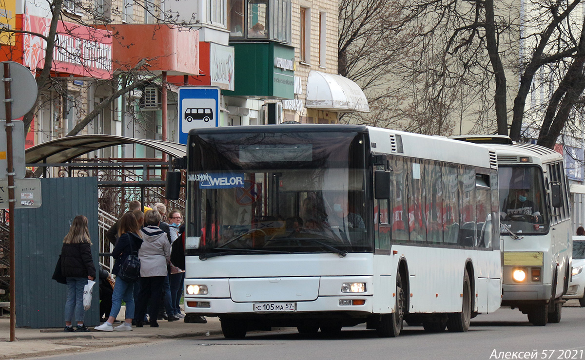 Орловская область, MAN A21 NL263 № С 105 МА 57