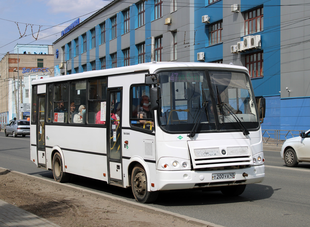 Кировская область, ПАЗ-320412-14 № Т 200 УА 43