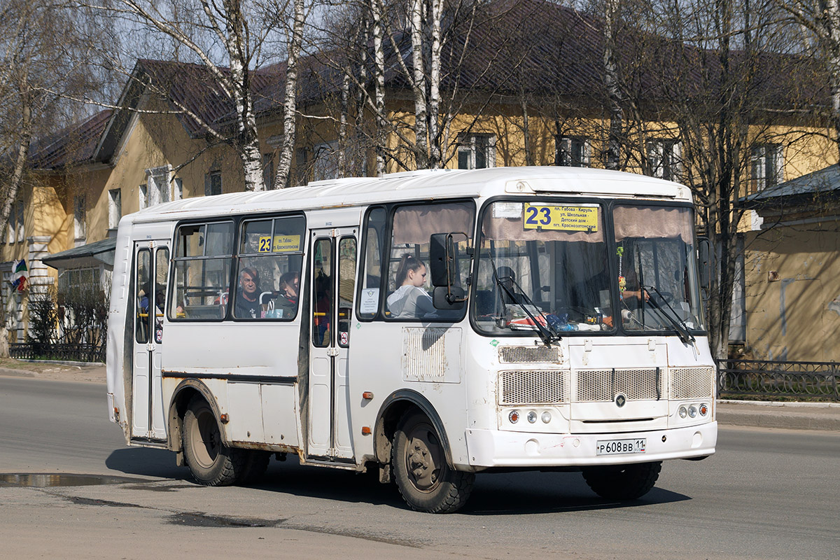 Коми, ПАЗ-32054 № Р 608 ВВ 11