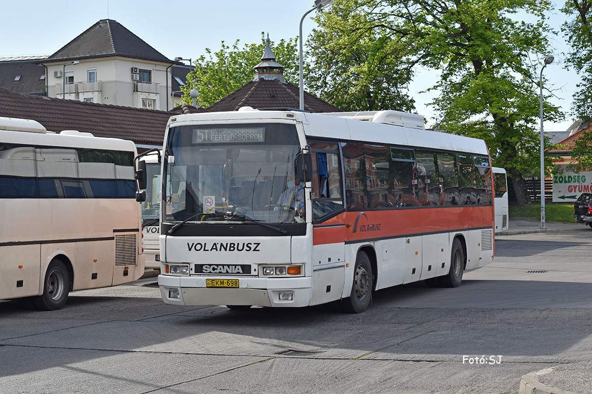 Венгрия, Ikarus EAG 395/E95.52 № EKM-698