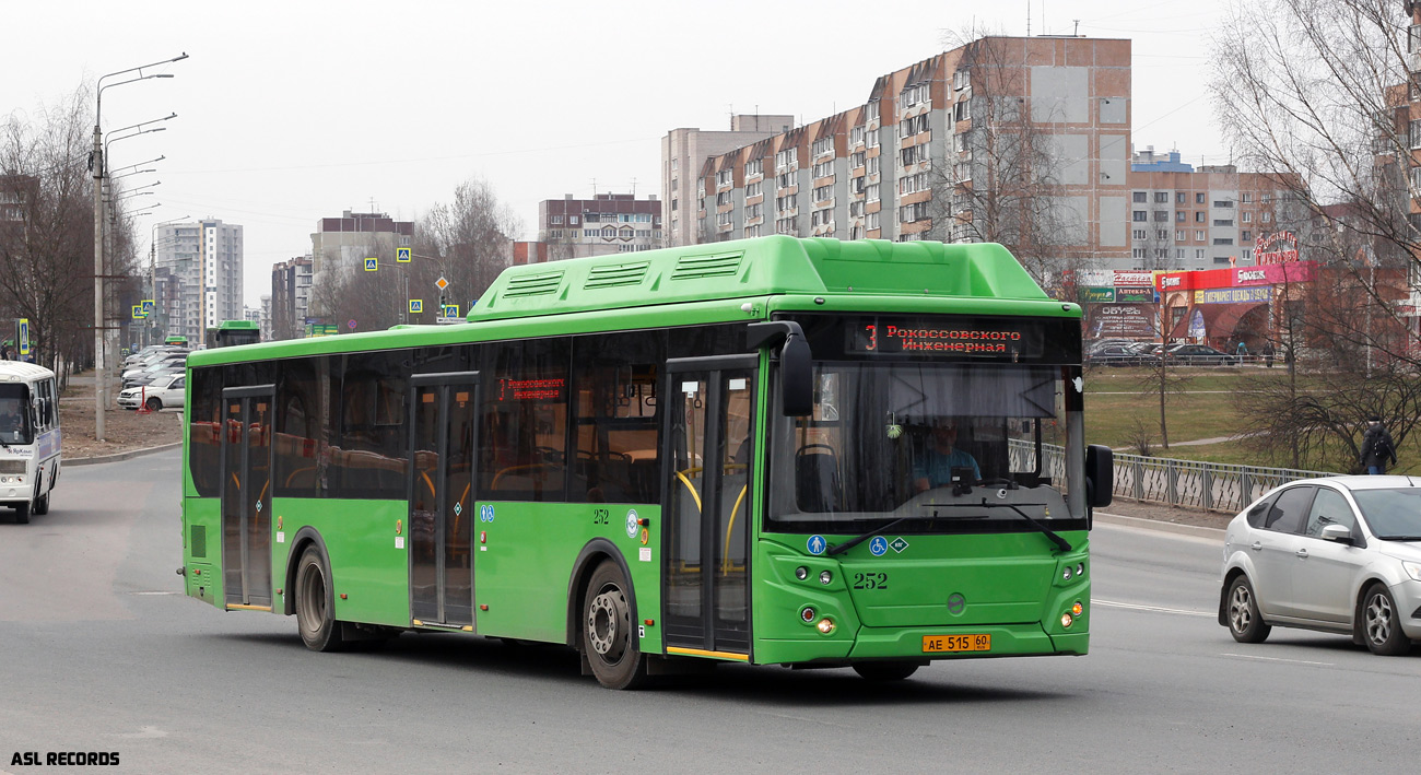 Псковская область, ЛиАЗ-5292.67 (CNG) № 252