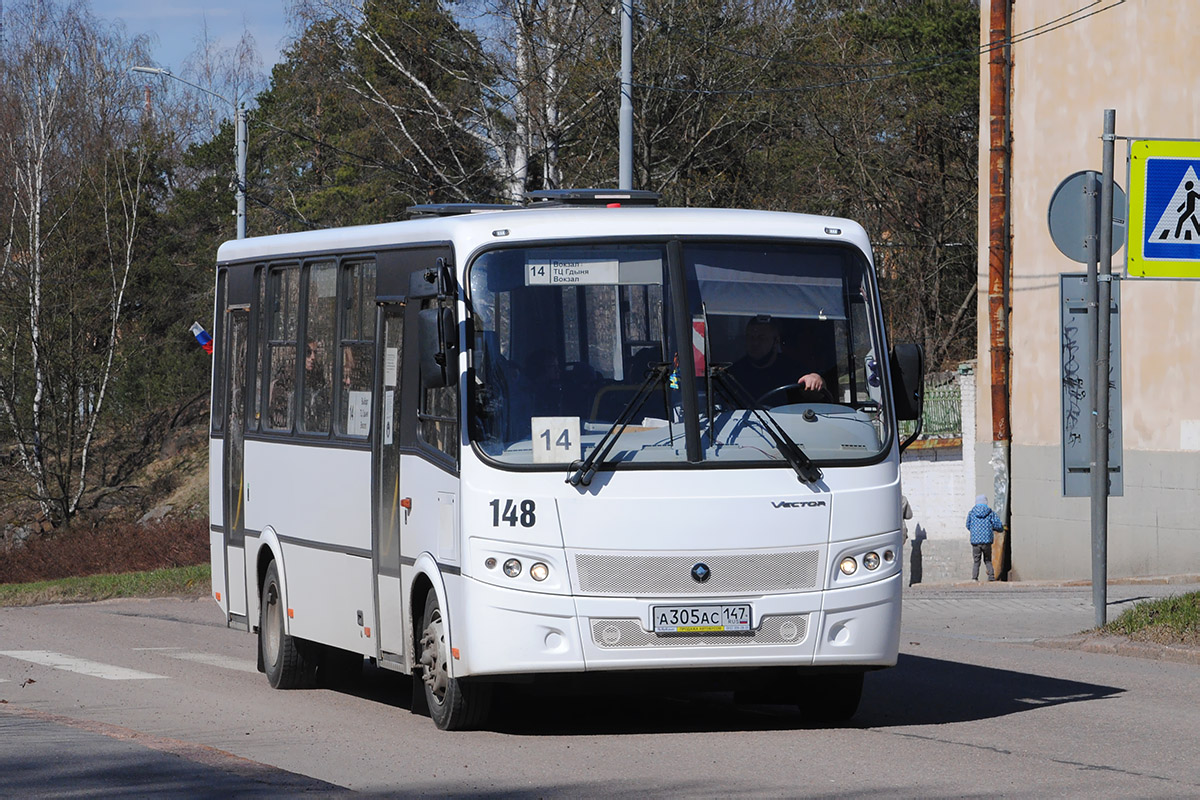 Ленинградская область, ПАЗ-320412-05 "Вектор" № 148