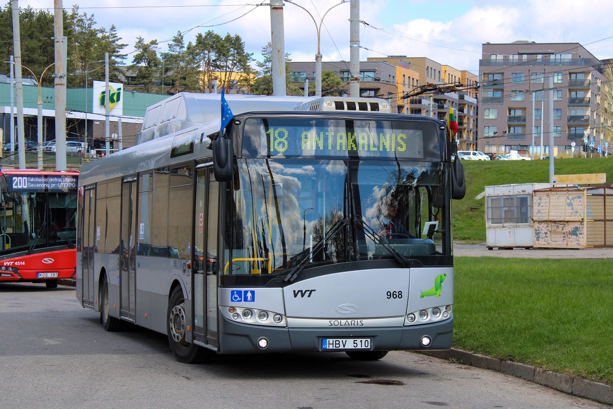 Литва, Solaris Urbino III 12 CNG № 968