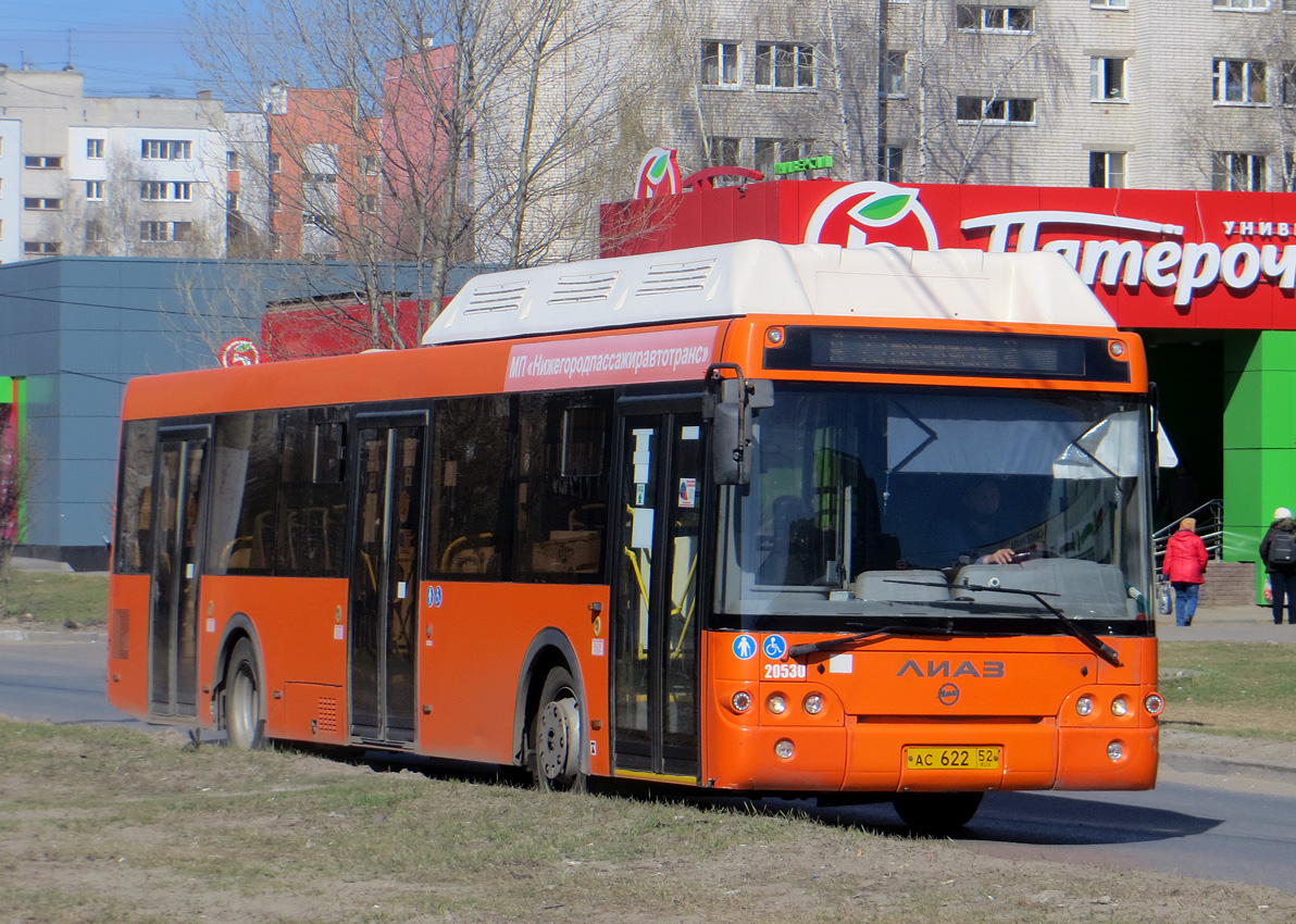 Нижегородская область, ЛиАЗ-5292.67 (CNG) № 20530
