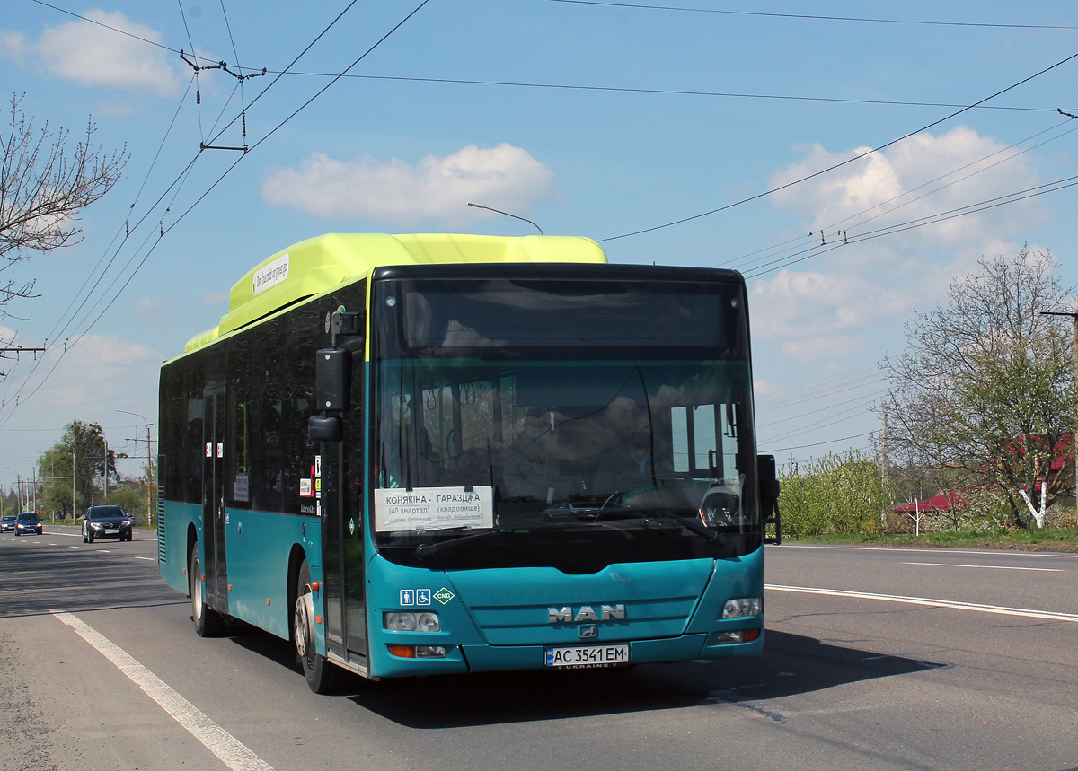 Волынская область, MAN A21 Lion's City NL243 CNG № AC 3541 EM