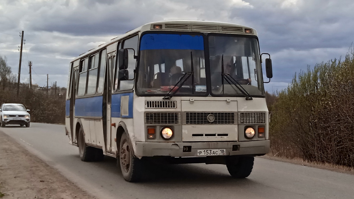 Удмуртия, ПАЗ-4234 № Р 153 АС 18