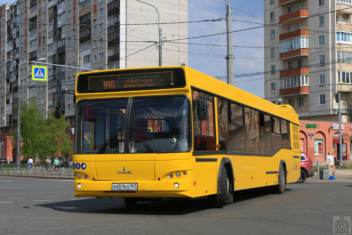 Ленинградская область, МАЗ-103.586 № А 451 КО 147