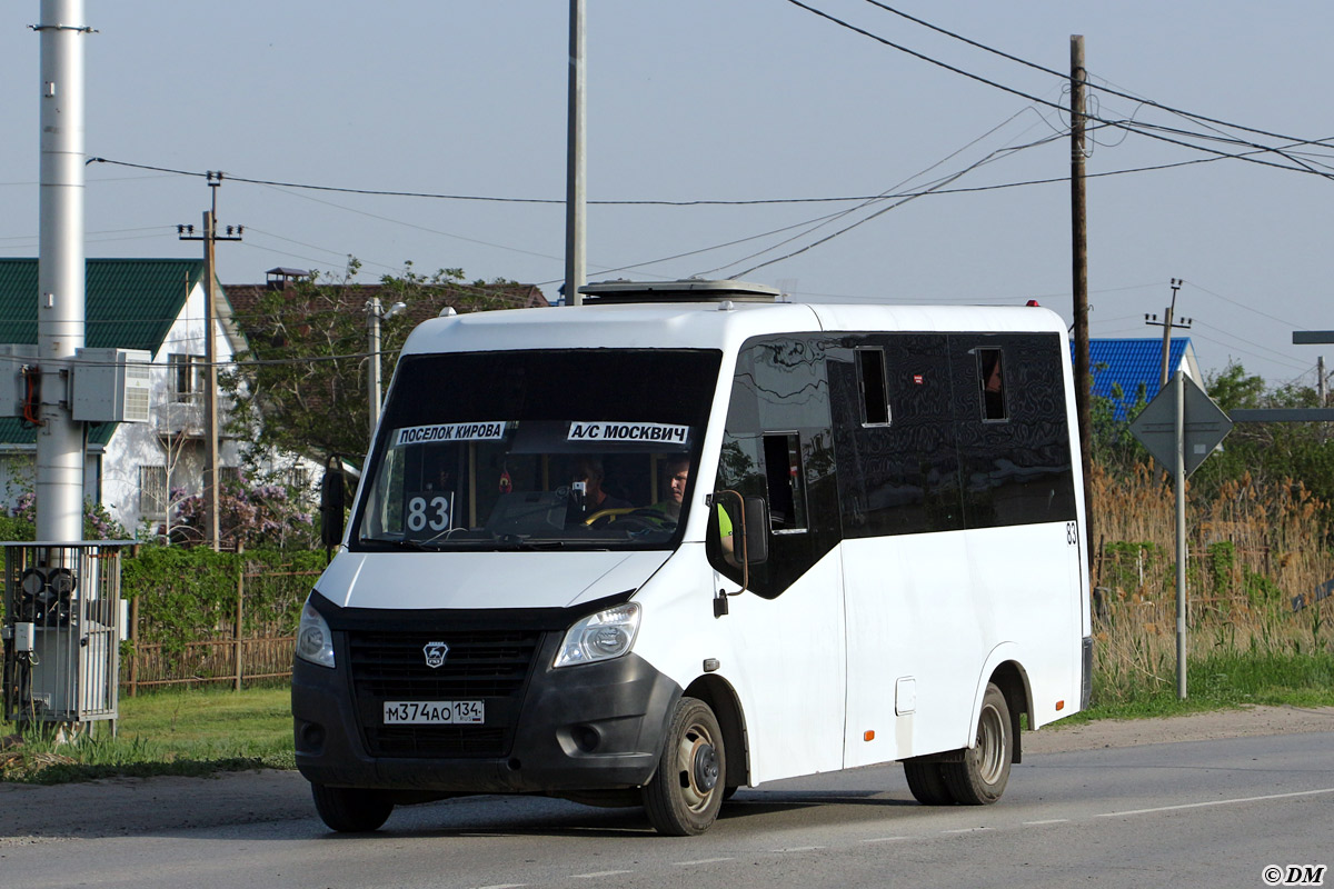 Volgograd region, GAZ-A63R42 Next # М 374 АО 134