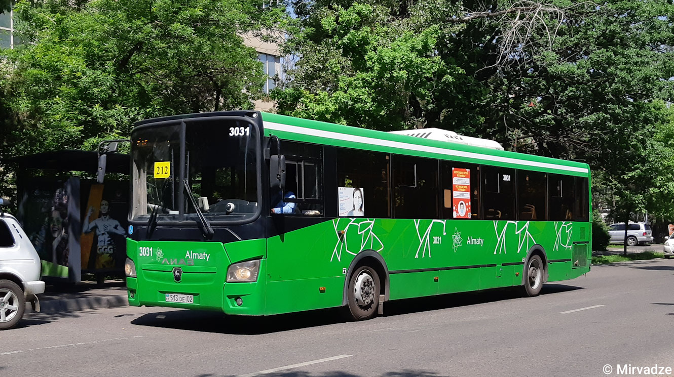 Almaty, LiAZ-5293.60 Nr. 3031