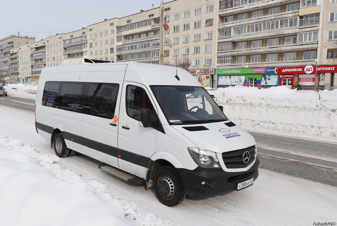 Красноярский край, Луидор-223603 (MB Sprinter) № У 358 НХ 124
