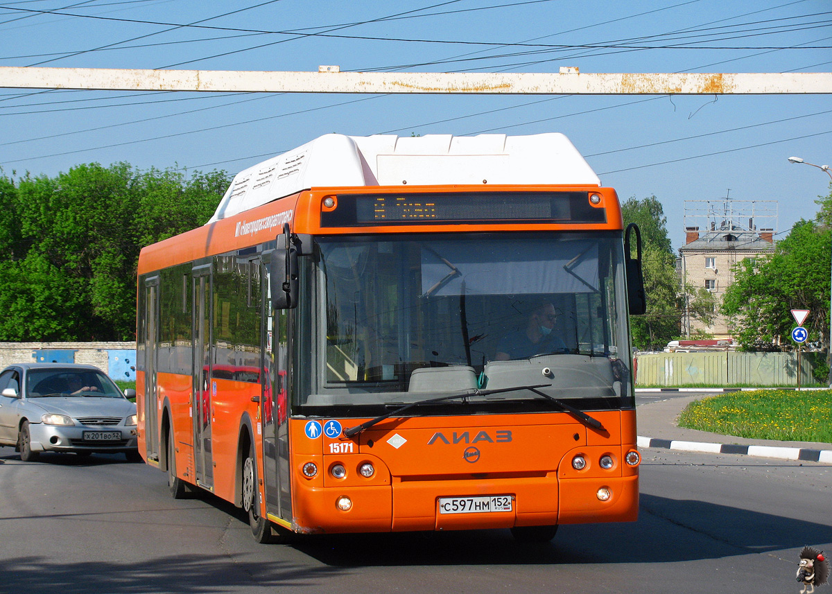 Нижегородская область, ЛиАЗ-5292.67 (CNG) № 15171 Нижегородская область, ЛиАЗ-5292.67 (CNG) № 15171