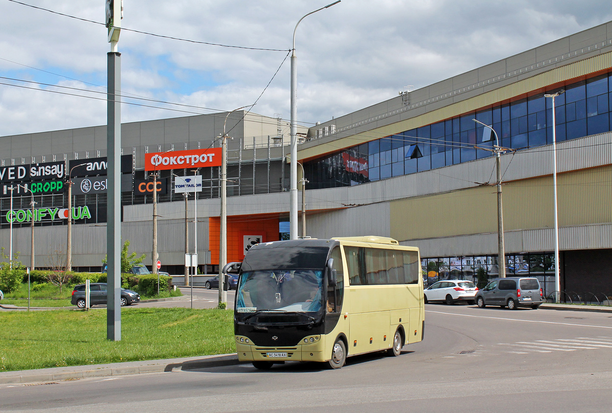 Волынская область, Богдан А40162 № AC 3418 AX