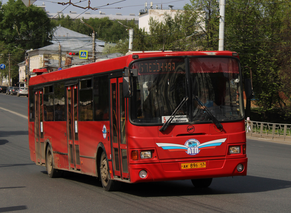 Кировская область, ЛиАЗ-5256.53 № АК 896 43