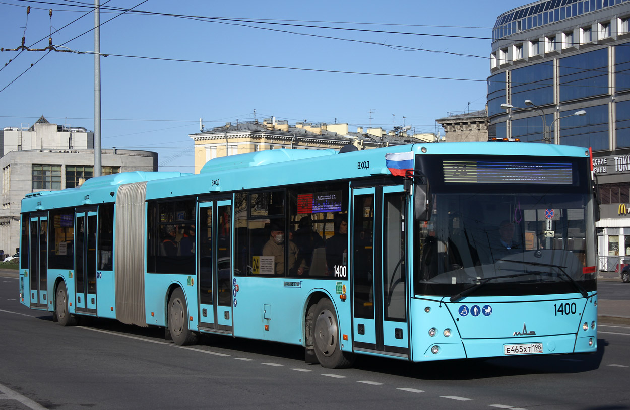 Saint Petersburg, MAZ-216.066 # 1400