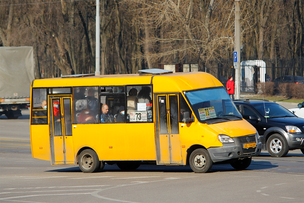 Днепропетровская область, Рута 25D № AE 1144 AB