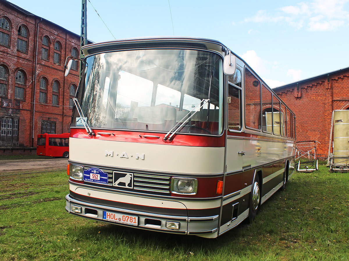 Lower Saxony, Büssing # HOL 0781; Lower Saxony — Bustreffen Wehmingen Hannoversches Straßenbahnmuseum 17.04.2016