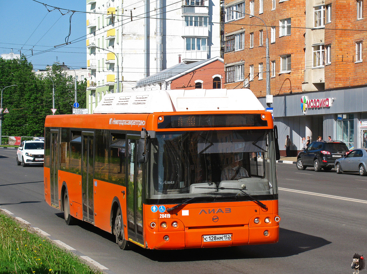 Нижегородская область, ЛиАЗ-5292.67 (CNG) № 20419