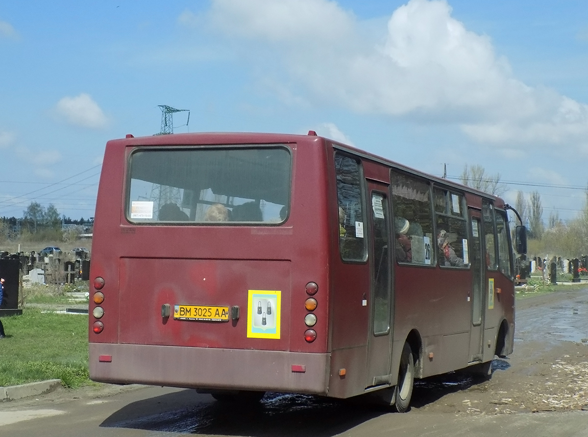 Сумская область, Богдан А09302 № BM 3025 AA