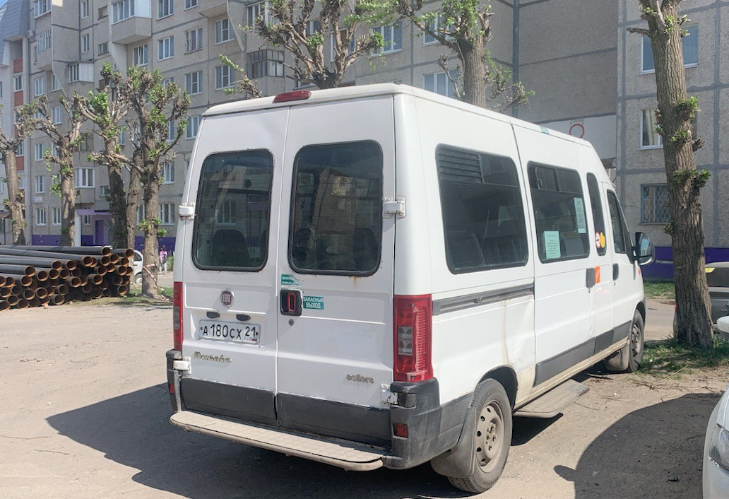 Чувашия, FIAT Ducato 244 CSMMC, -RT № А 180 СХ 21