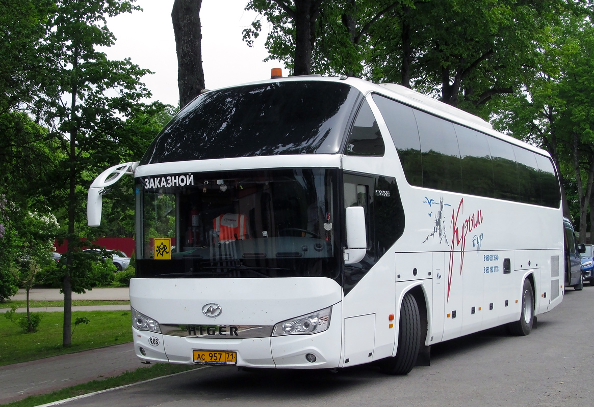 Тульская область, Higer KLQ6122B № АС 957 71