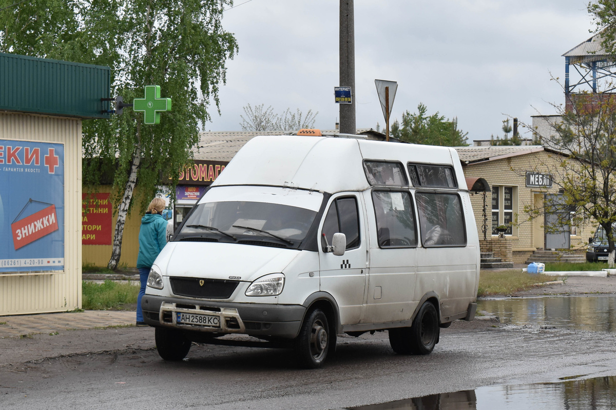 Донецкая область, Рута СПВ-16 (СПВ-33021.01-16) № AH 2588 KC