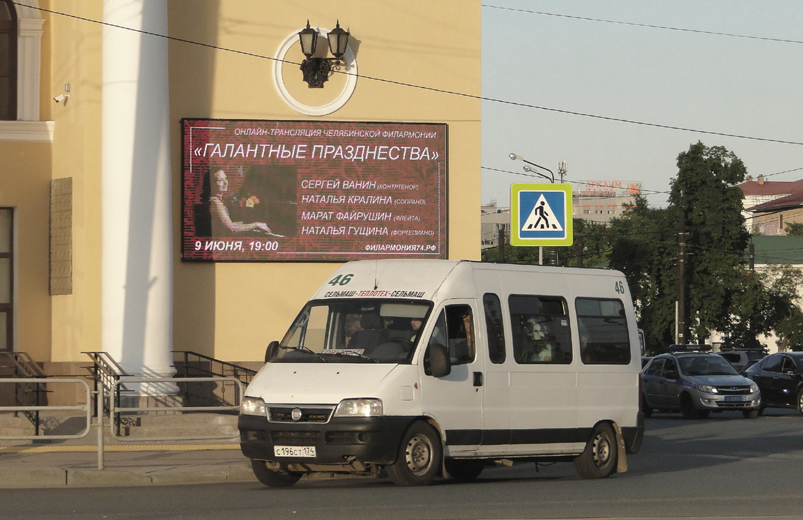 Челябинская область, FIAT Ducato 244 CSMMC, -RT № С 196 СТ 174