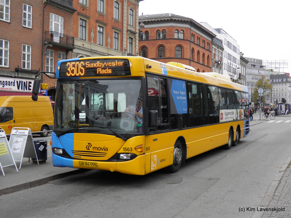 Дания, Scania OmniLink I № 1563