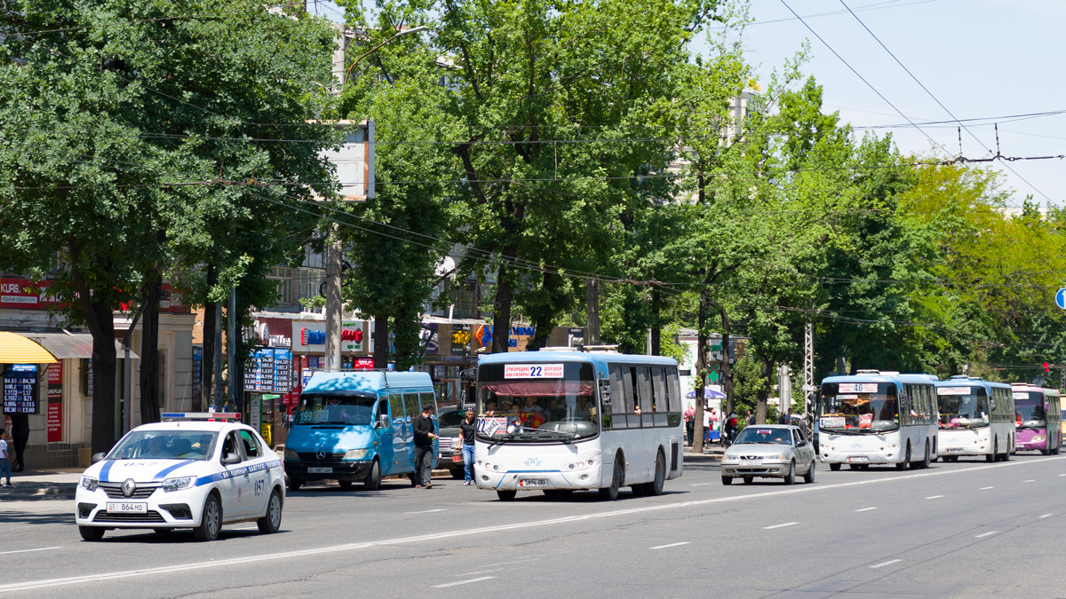 Кыргызстан, Yaxing JS6811GH № 4874 BB Кыргызстан, Yaxing JS6811GH № 4874 BB