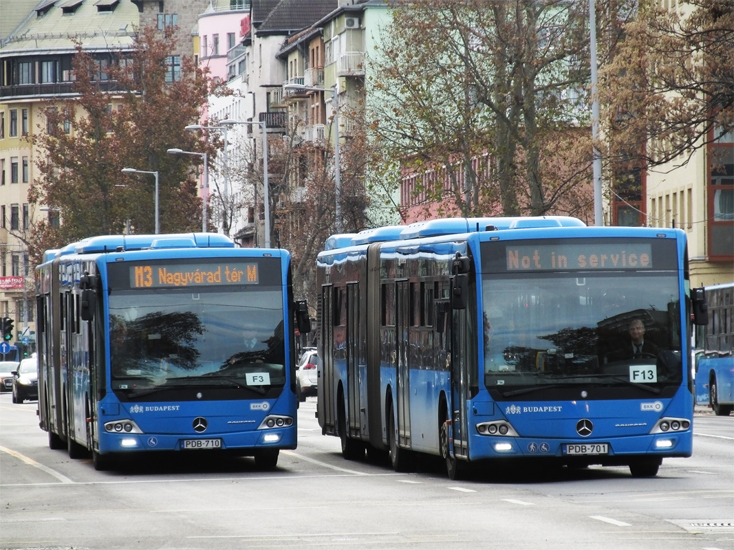 Венгрия, Mercedes-Benz Conecto II G № PDB-710; Венгрия, Mercedes-Benz Conecto II G № PDB-701