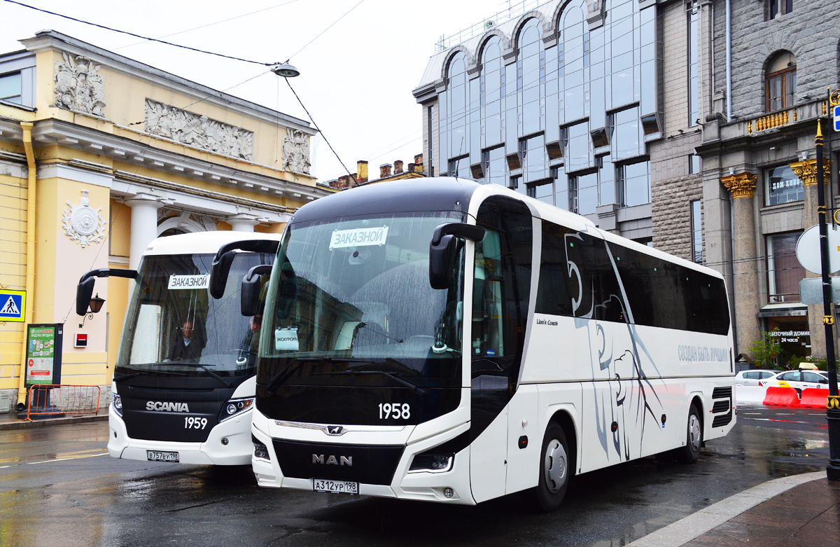 Санкт-Петербург, MAN R07 Lion's Coach RHC444 № 1958; Санкт-Петербург — II Международный транспортный фестиваль "SPbTransportFest-2021"