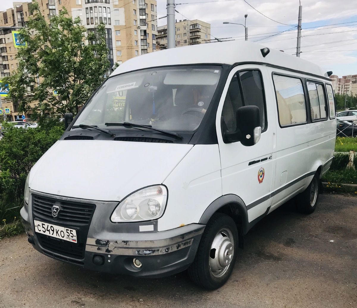 Омская область, ГАЗ-322132 (XTH, X96) № С 549 КО 55