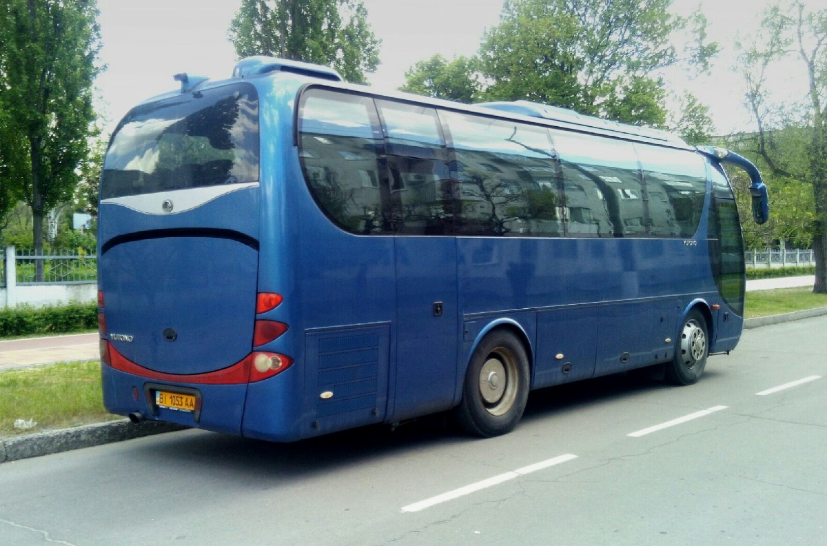 Полтавская область, Yutong ZK6831HE № BI 1053 AA