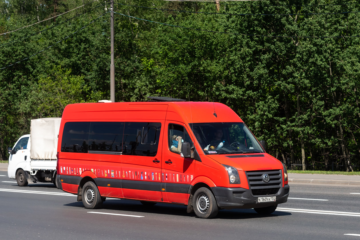 Нижегородская область, Volkswagen Crafter № К 160 ХК 152