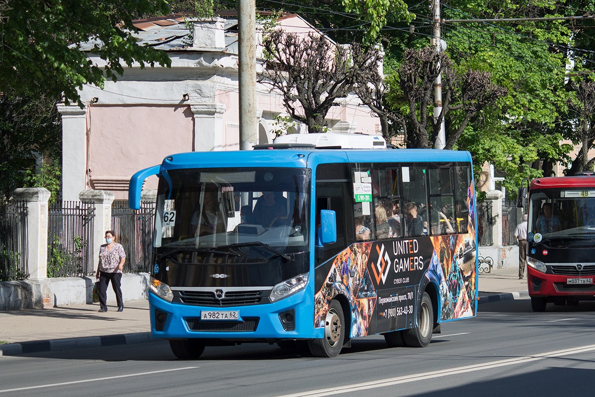 Рязанская область, ПАЗ-320435-04 "Vector Next" № А 982 ТА 62