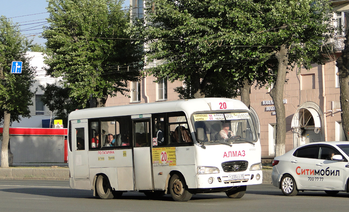 Челябинская область, Hyundai County SWB C08 (РЗГА) № Т 235 СО 55
