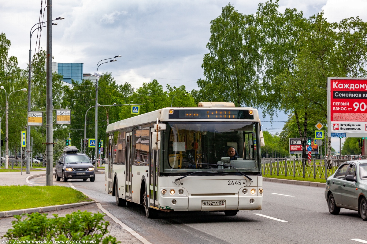 Санкт-Петербург, ЛиАЗ-5292.60 № 2645