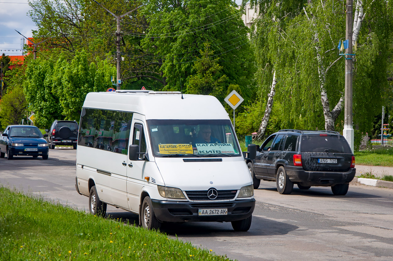 Киевская область, Mercedes-Benz Sprinter W903 316CDI № AA 2672 AK