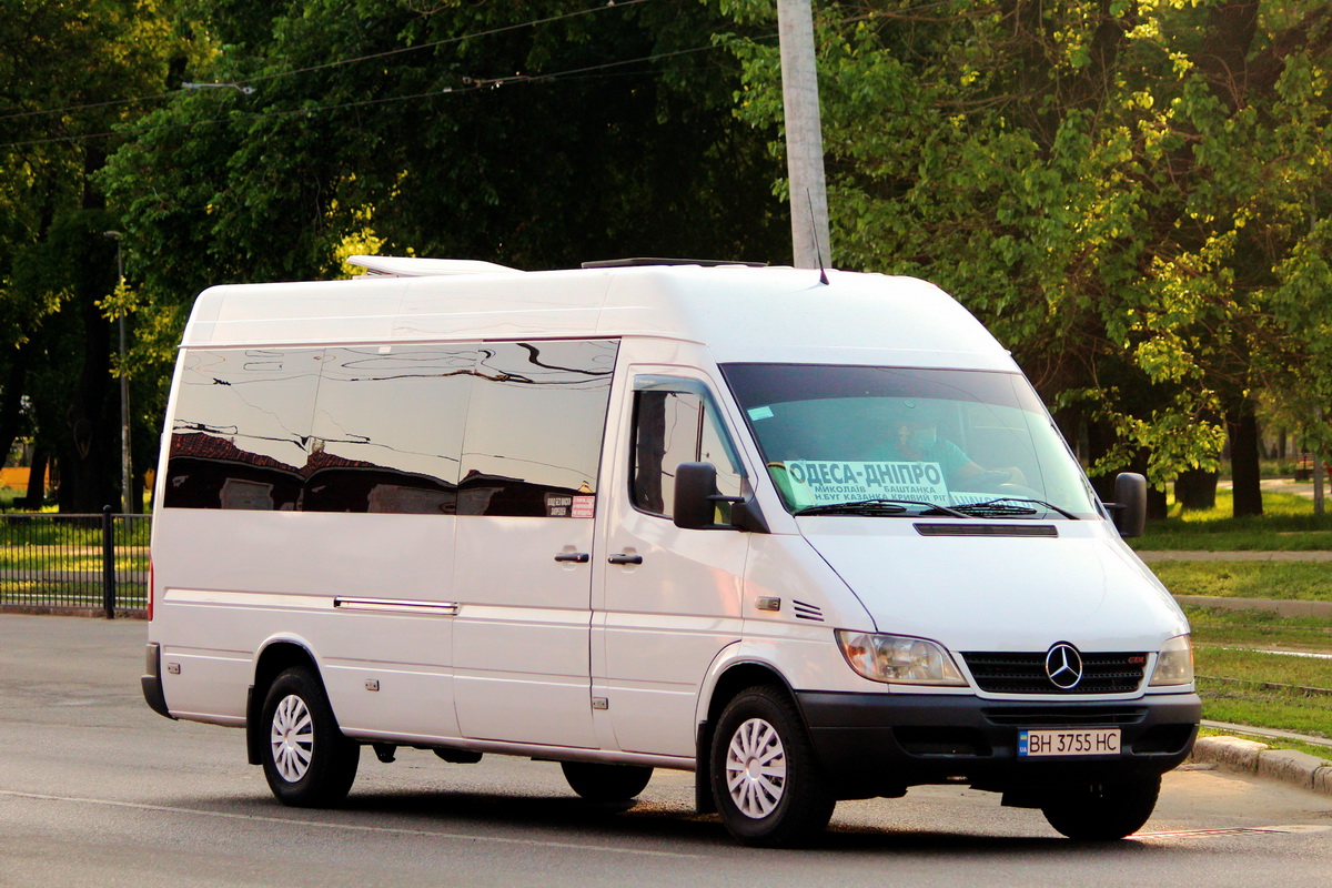 Одесская область, Mercedes-Benz Sprinter W903 313CDI № BH 3755 HC