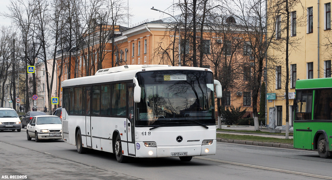 Псковская область, Mercedes-Benz O345 Conecto H № 618