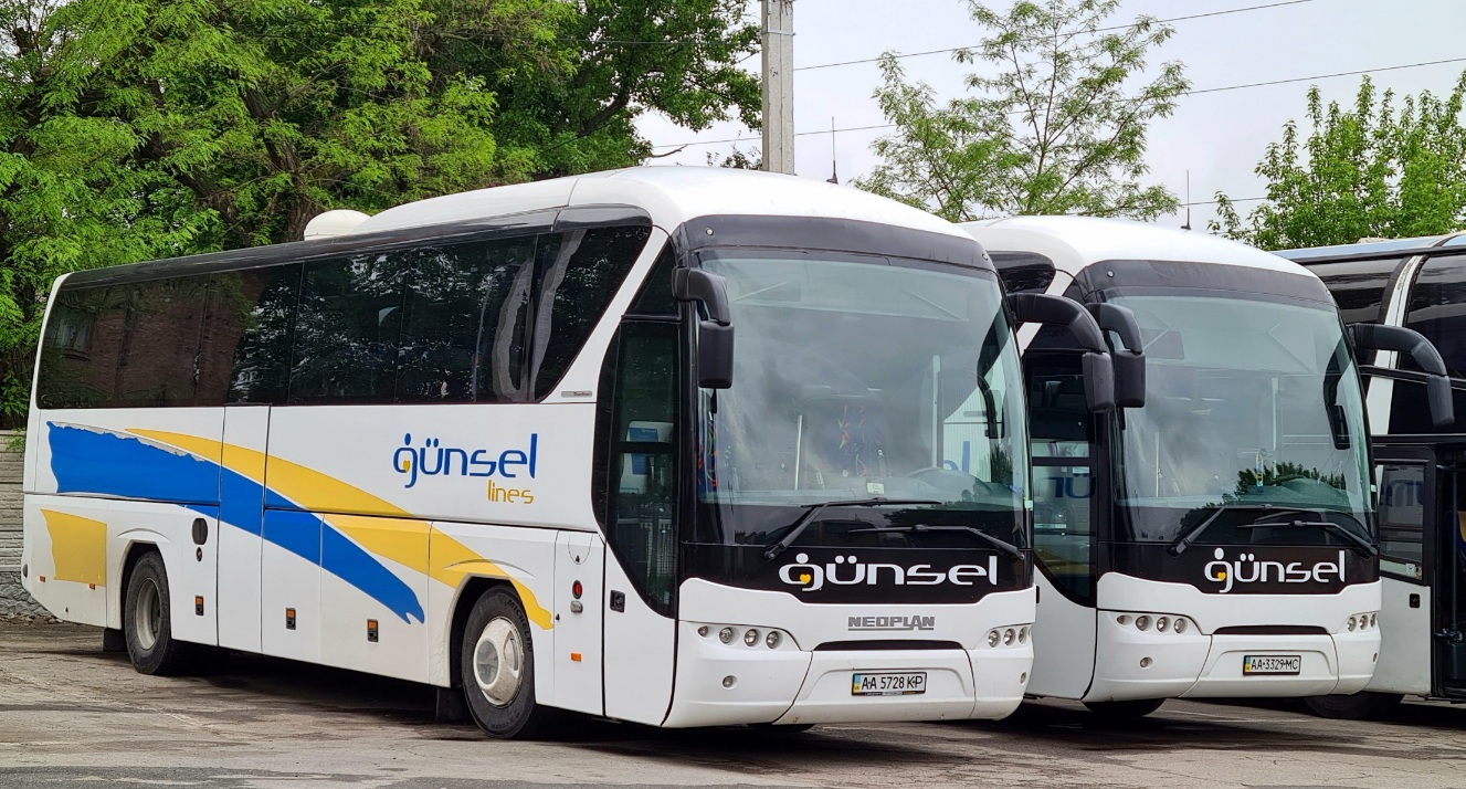 Киев, Neoplan P21 N2216SHD Tourliner № AA 5728 KP; Киев, Neoplan P21 N2216SHD Tourliner № AA 3329 MC