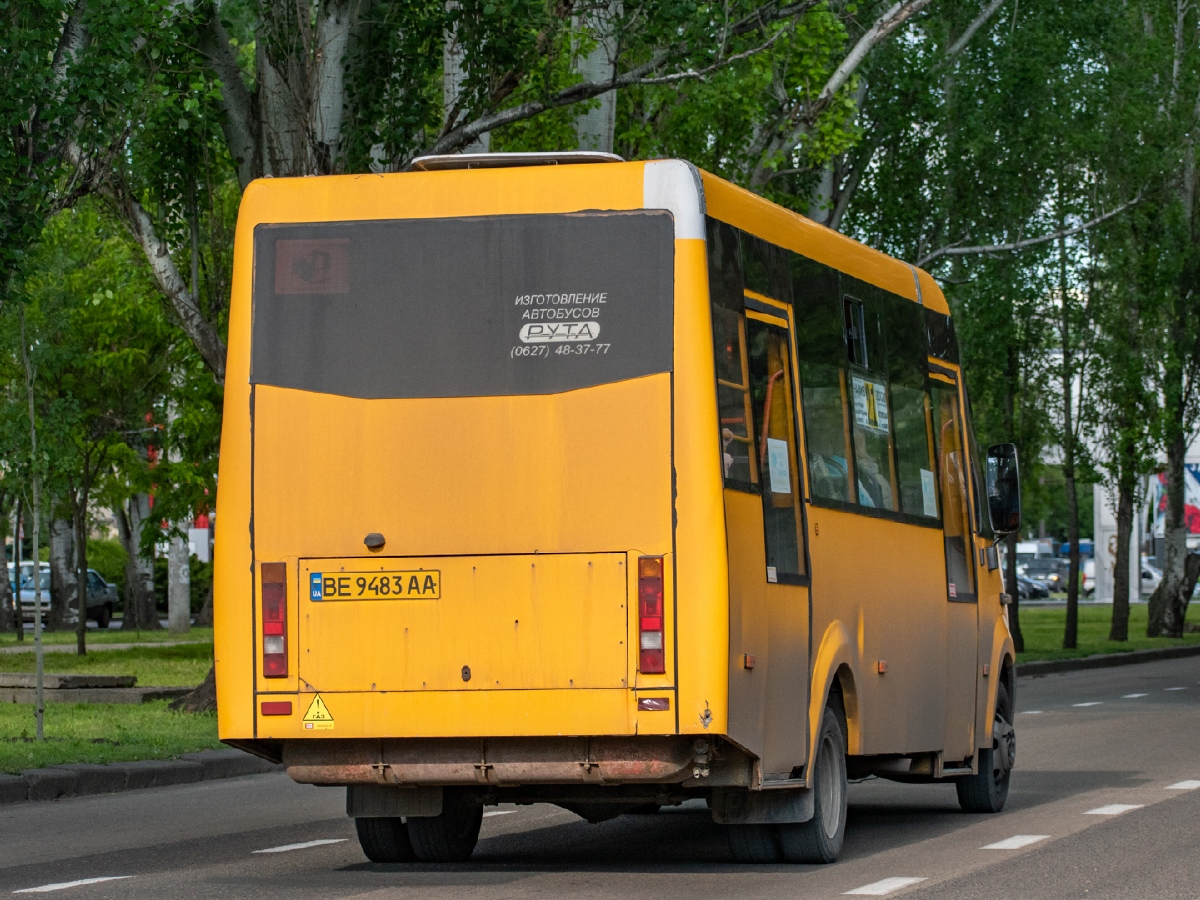 Николаевская область, Рута 25А Нова № BE 9483 AA